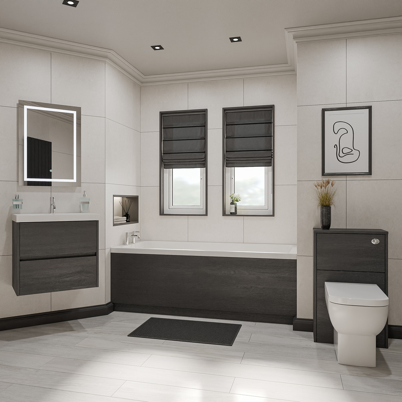 Bathroom finish and fittings by Lingard Interiors